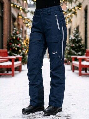 Dakine Navy Blue Men's Cargo Ski Pants